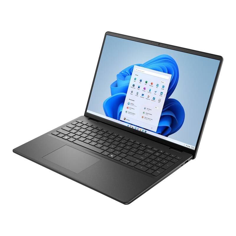 Alt View 1. Dell - Dell 16" FHD+ Touchscreen Laptop,Intel Core 7 150U,64GB RAM,2TB SSD,Backlit Keyboard,Win11 Pro,Black - Black.