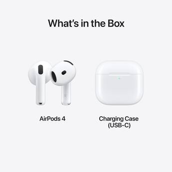 Apple AirPods 4 White MXP63LL/A - Best Buy Apple AirPods 4 White MXP63LL/A - Best Buy