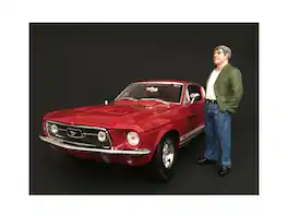 70's Style Figurine VII for 1/24 Scale Models by American Diorama - Multi