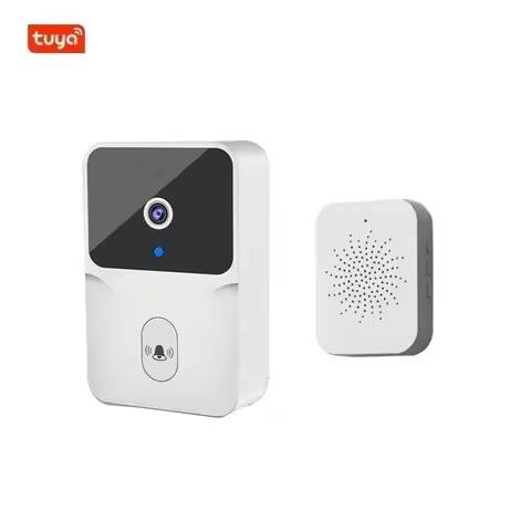 Cluzine - Wireless Doorbell Tuya Smart Home Security WiFi Video Doorbell with Camera & Audio Intercom