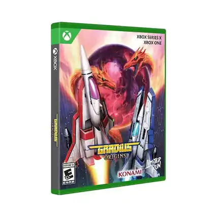 XBOX XBOX SERIES X XBOX ONE ORIGINS GRADIUS ORIGINS LIMITED RUN KONAMI - E10+ (Everyone 10+)