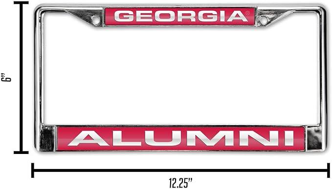 GEORGIA  
ALUMNI  

6"  
12.25"