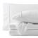 Angle. Sweet Home Collection - Solid Flannel Sheets Warm and Cozy Extra Deep Pockets, Full - White.