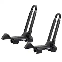 Yakima - JayLow Rooftop Mounted Kayak Rack, Compatible with StreamLine Towers - Black