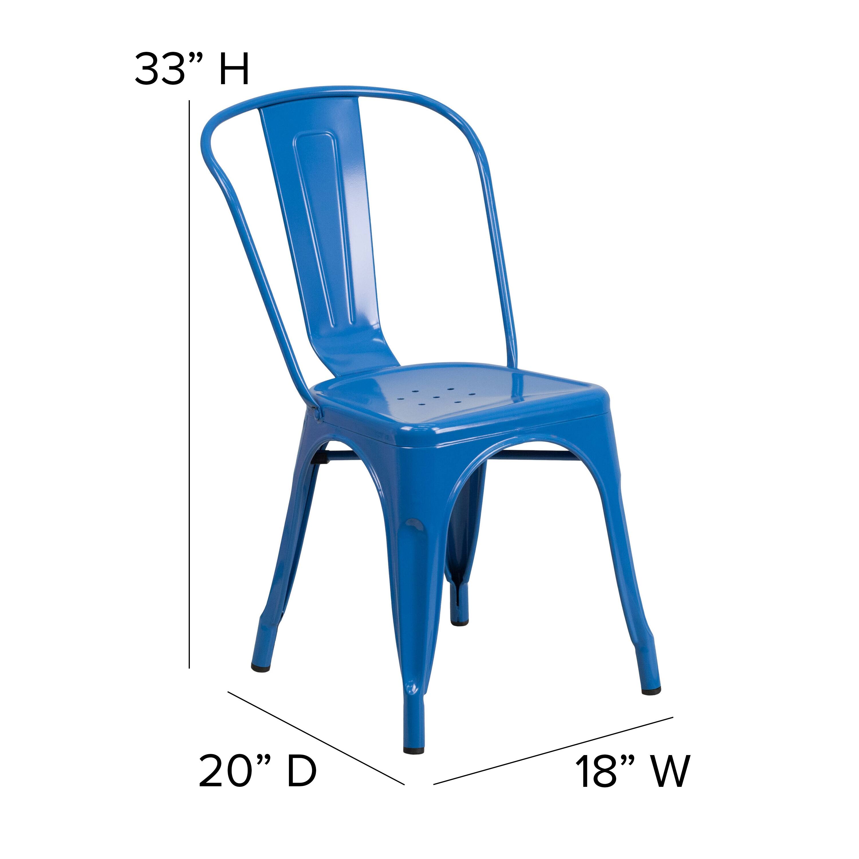 33" H  
20" D  
18" W