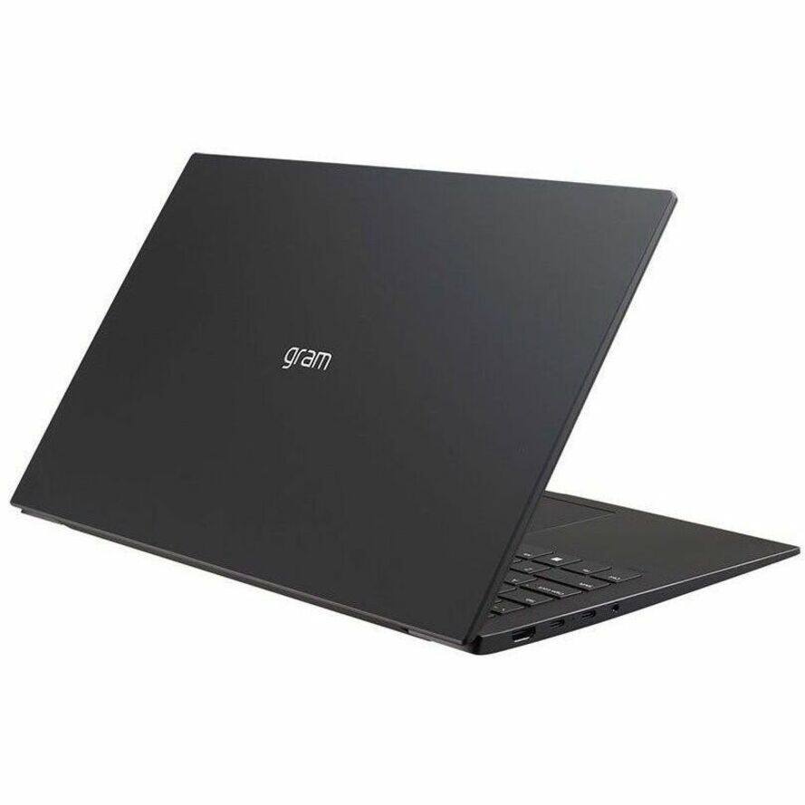 Alt View 3. LG - LG gram 15Z90S-V.APB7U1 15.6" Notebook - Full HD - 60 Hz - Intel Core Ultra 7 1st Gen 155H - 32 GB - 512 GB PCI Express - Obsidian Black.