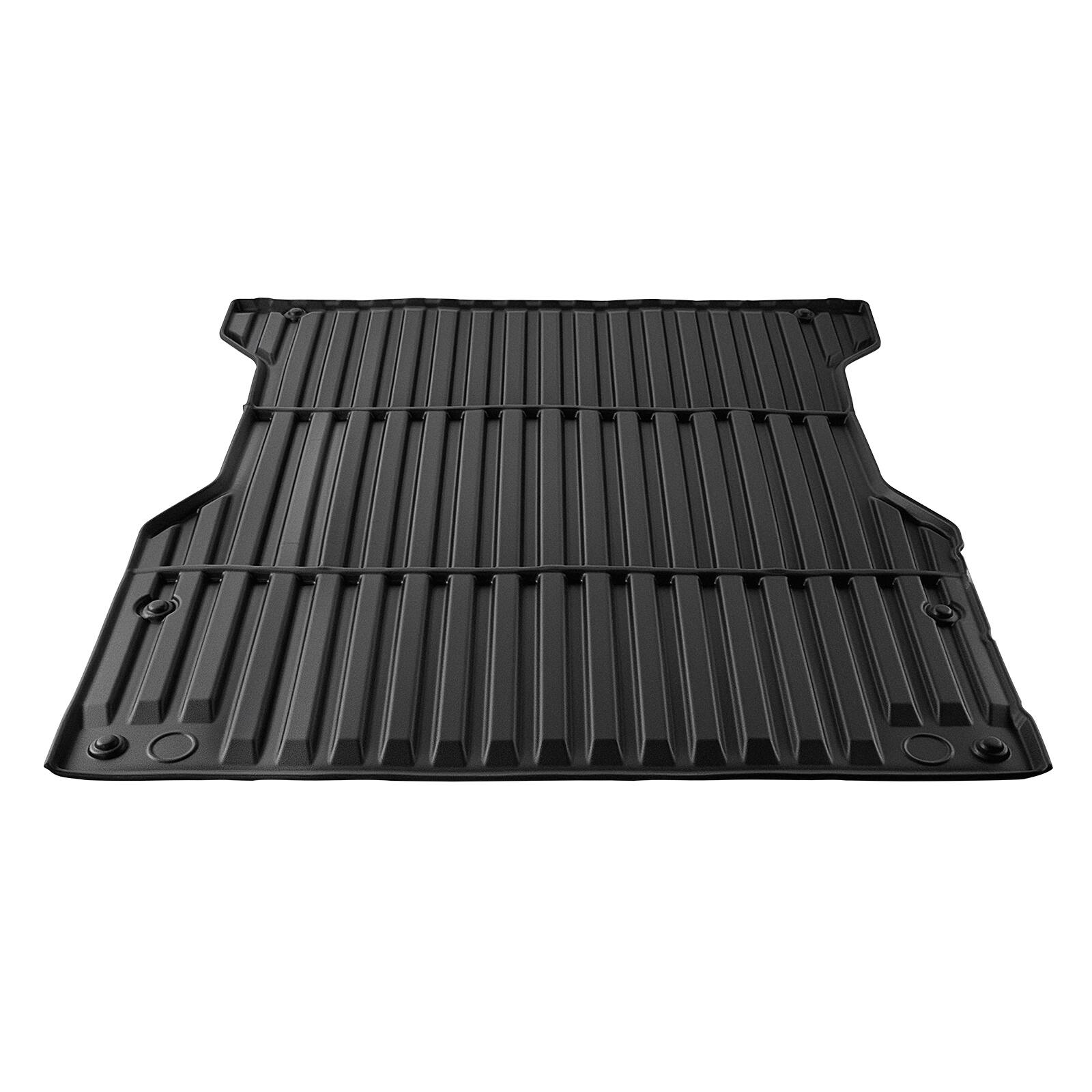 Alt View 5. VEVOR - Truck Bed Mat, TPE, Compatible with 2024-2026 Toyota Tacoma Bed, Heavy Duty Custom Fit,All Weather Protection Pickup Car - Black.