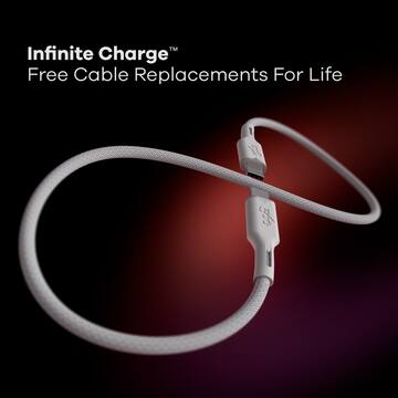 Infinite Charge™  
Free Cable Replacements For Life