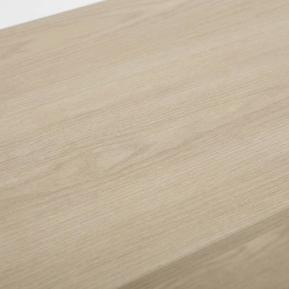 Alt View 1. FurniFact - FurniFact Side Table, Quality Build, Durable Wood Frame - Bauhaus Oak - Bauhaus Oak/Beige.