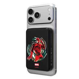 Keyscaper - Marvel Badge Wireless Mag Power Bank - Daredevil 2