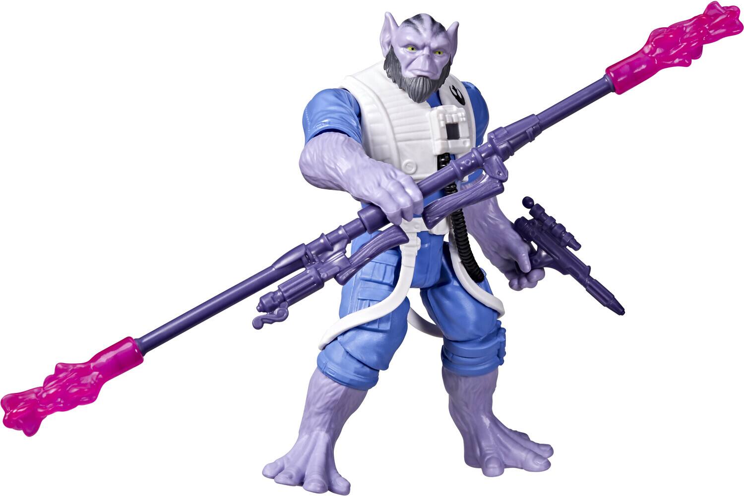 Alt View 3. Hasbro - Star Wars - ActionVerse - Zeb Orrelios Action Figure & Accessories   - COLLECTIBLES - Multicolor.