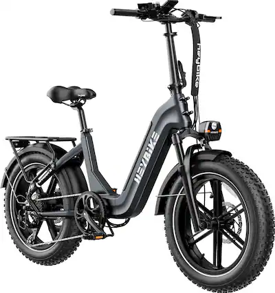 Heybike Ranger S 1000W Foldable Step Thru Fat Tire Ebike 55mi Max Range 28mph Max Speed UL Certified Gray HBK-Rans-1000W-GY - Best Buy Heybike Ranger S 1000W Foldable Step Thru Fat Tire Ebike 55mi Max Range 28mph Max Speed UL Certified Gray HBK-Rans-1000W-GY - Best Buy