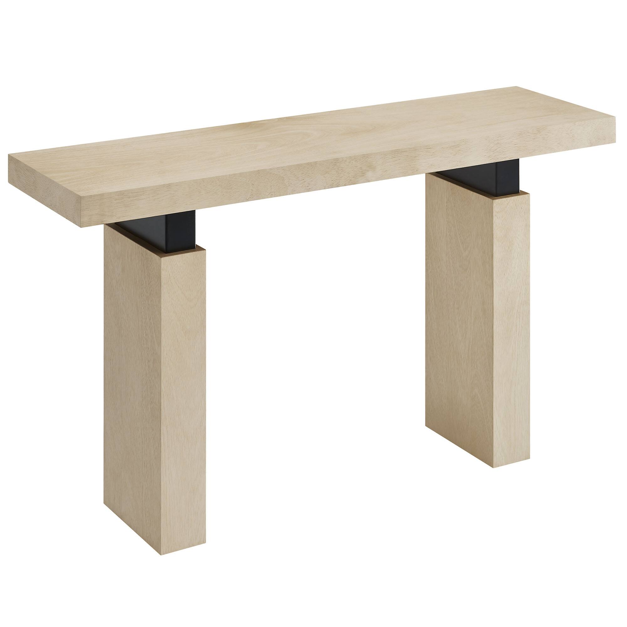 Alt View 2. Modway - Piston 52" Rectangular Wood Console Table by Modway - Natural.