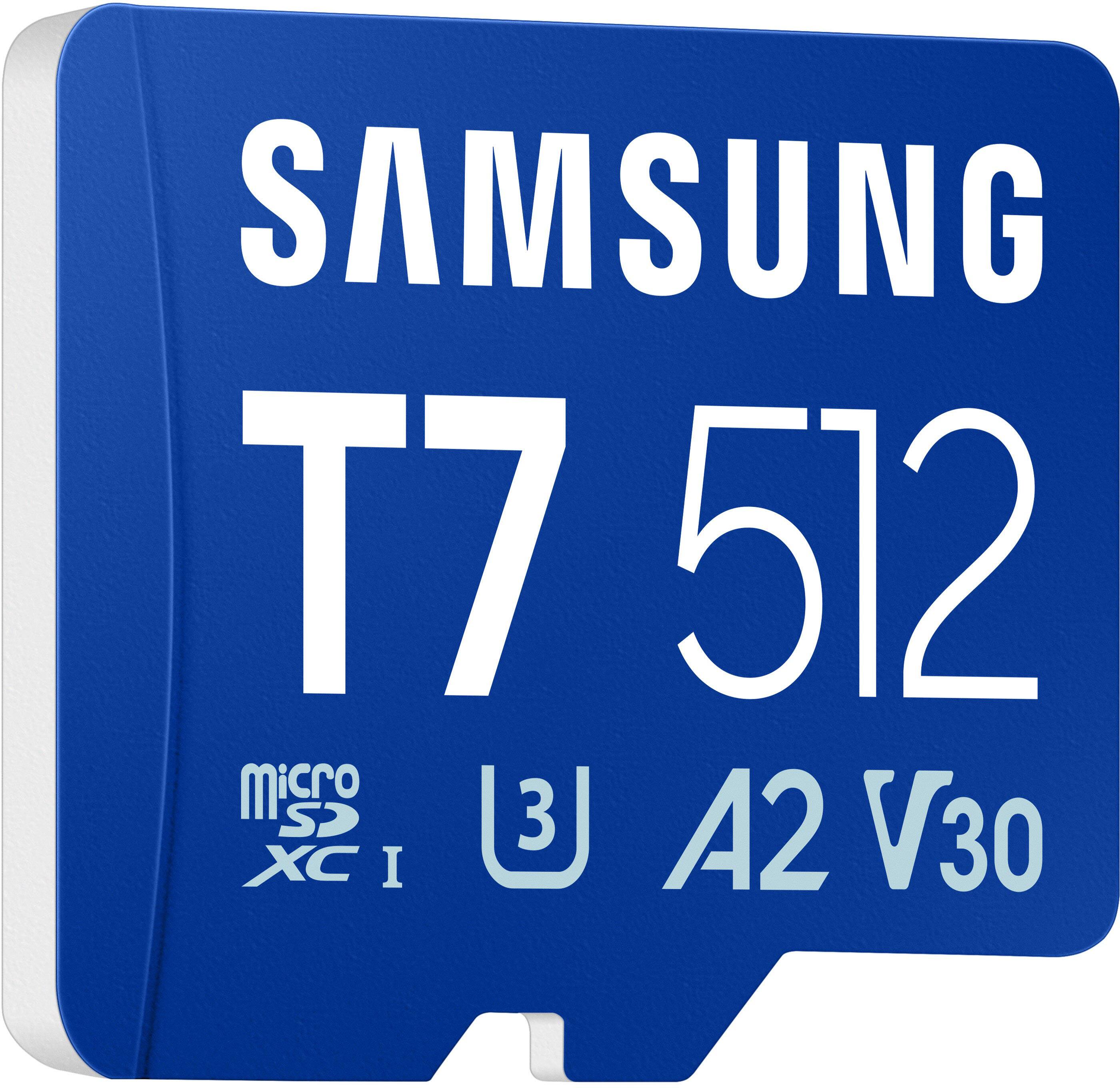 SAMSUNG T7 512 Micro SD 3XC I A2 V30