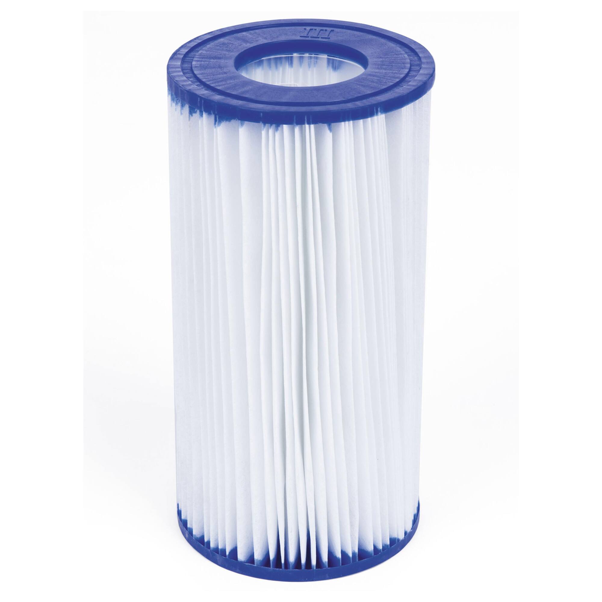 Alt View 8. Bestway - Bestway Multicolor LED Waterfall & 14'x48" Round Above Ground Swimming Pool Set - White, Gray‑stone.