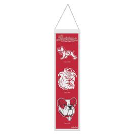 WinCraft - Louisiana Ragin' Cajuns 8" x 32" Wool Evolution Banner - Multicolor