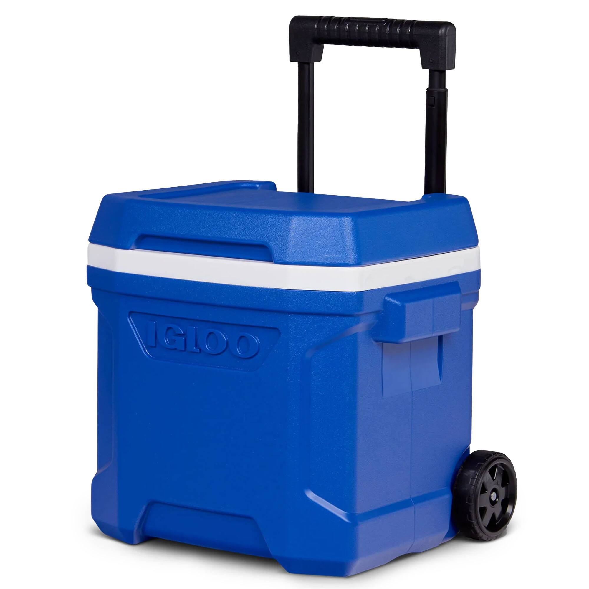 Alt View 1. Igloo - IGLOO Profile II 16 Qt Roller Cooler, Majestic Blue - Majestic Blue.