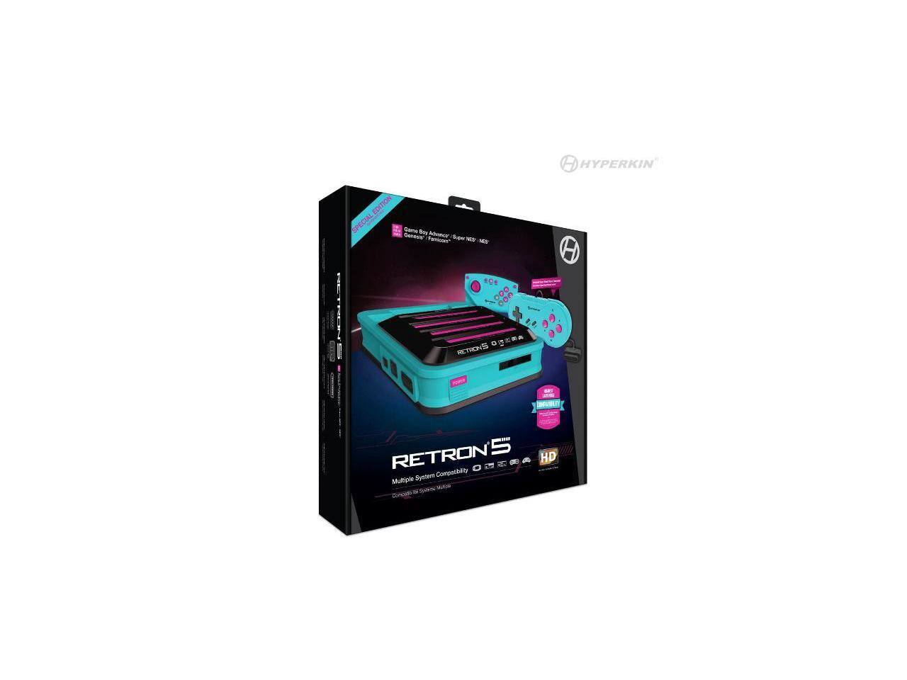HYPERKIN EDITION SPECIAL Game Boy Advance / Super NES / NES / Genesis / Game Gear / TurboGrafx 16 RETRON 5 Multiple System Compatibility