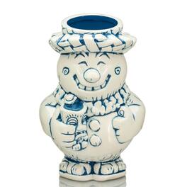 Beeline Creative - Geeki Tikis Sippin' Snowman 26 Ounce Ceramic Mug - Multi-Colored
