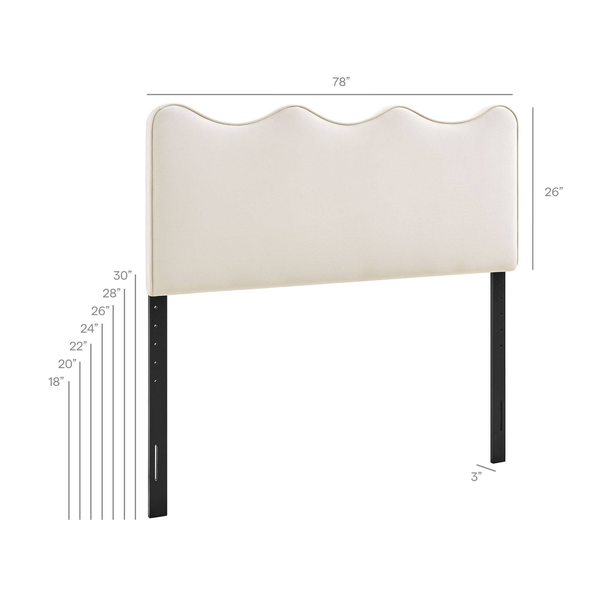 78" x 26" x 30" x 28" x 26" x 24" x 22" x 20" x 18" x 3"