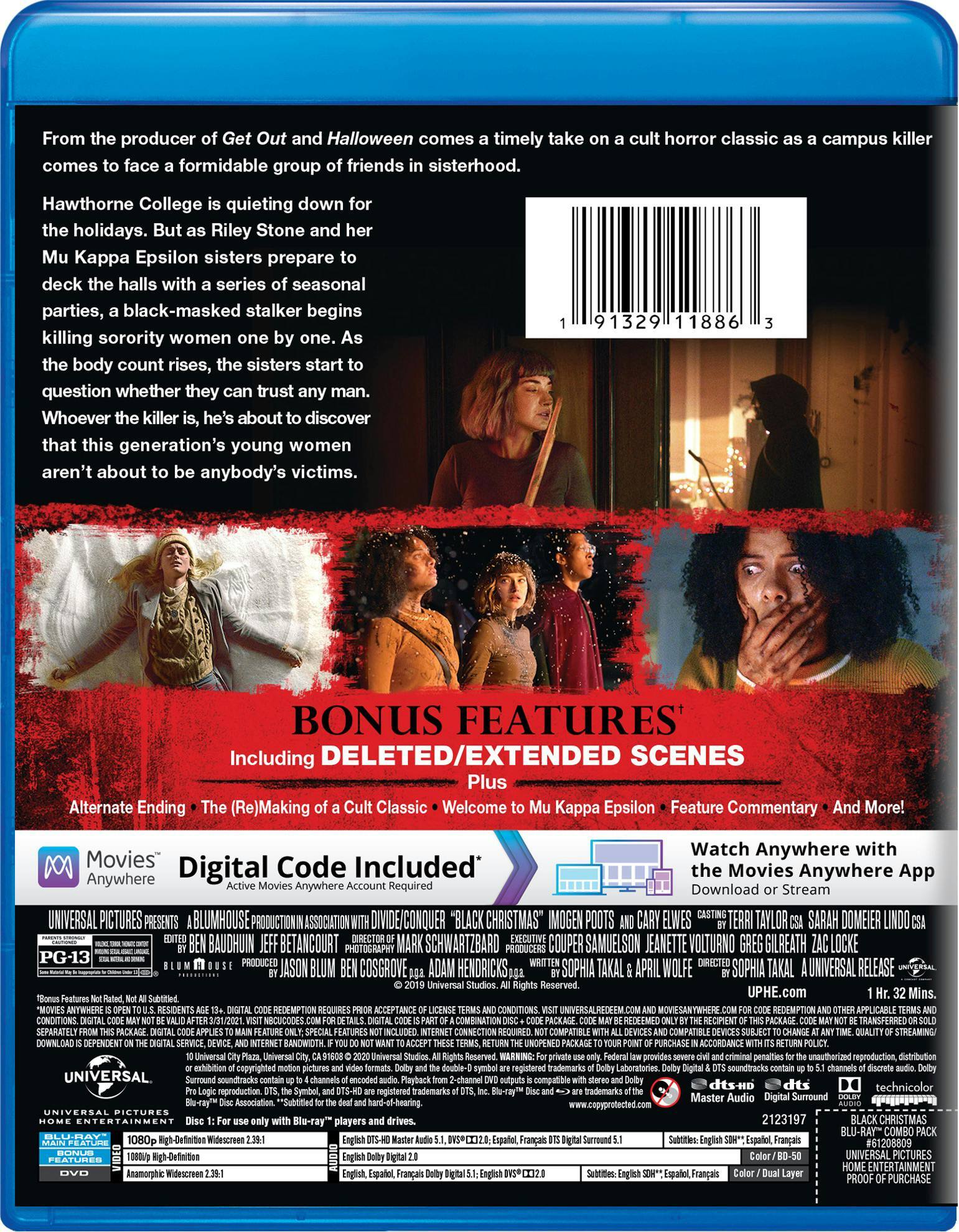 Angle. Black Christmas (DVD + Digital) [Blu-ray].