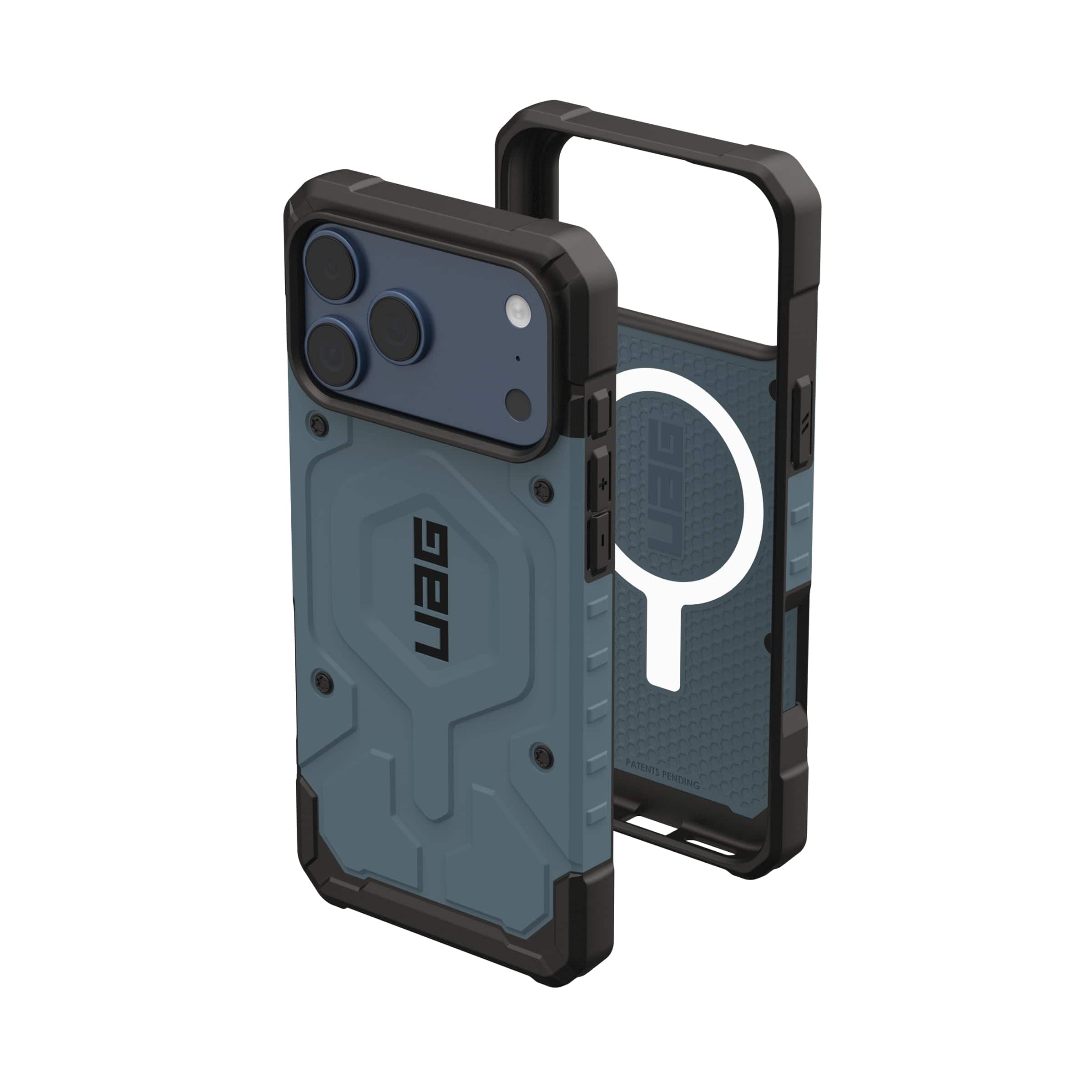 UAG - iPhone 17 Pro Max Case with MagSafe, Traction Grip, Drop Protection, Rugged Protective Cover, Pathfinder - Cloud Blue price history on PriceWatchPro