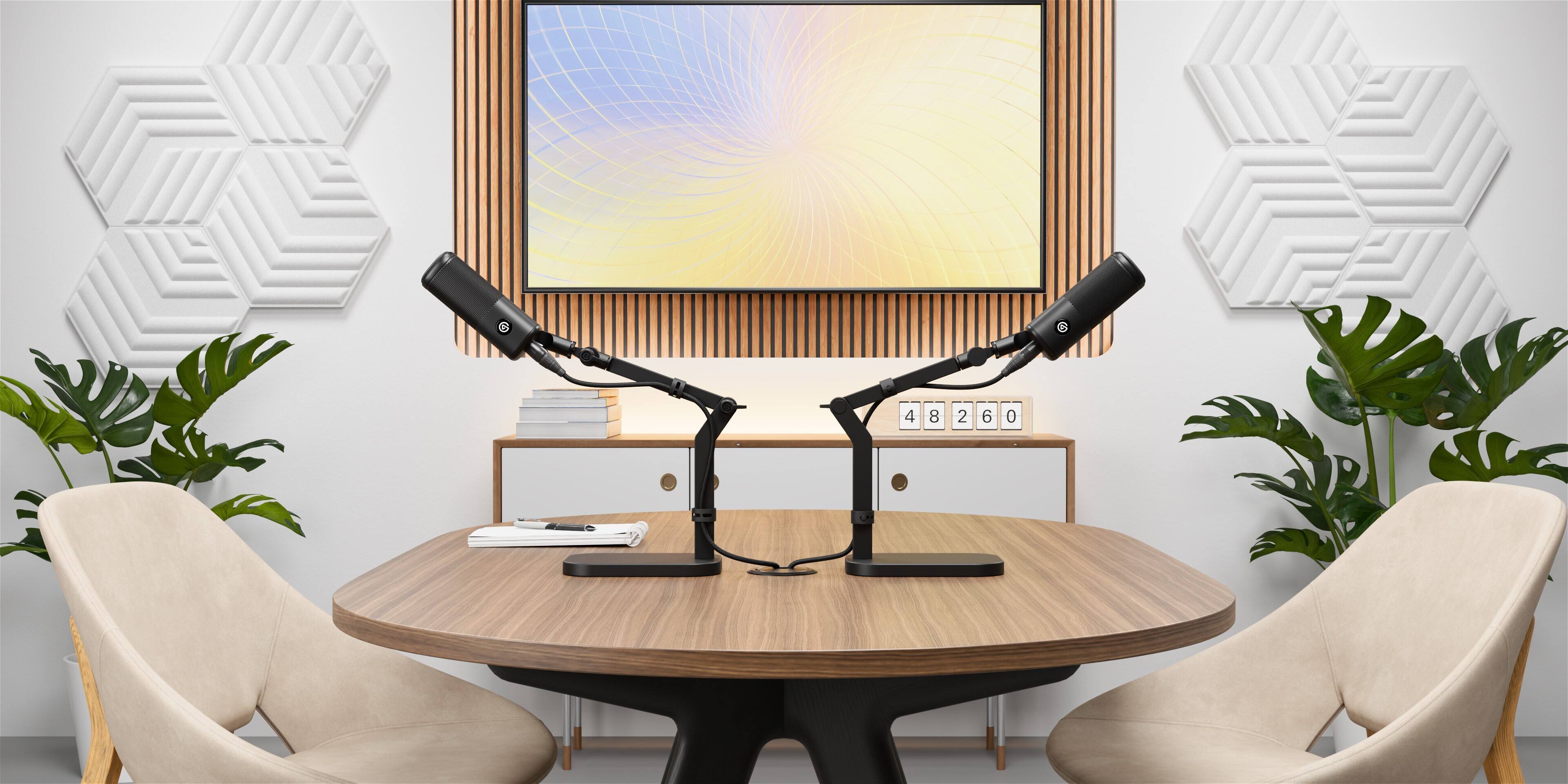 Alt View 23. Elgato - Wave Desk Stand - Black.