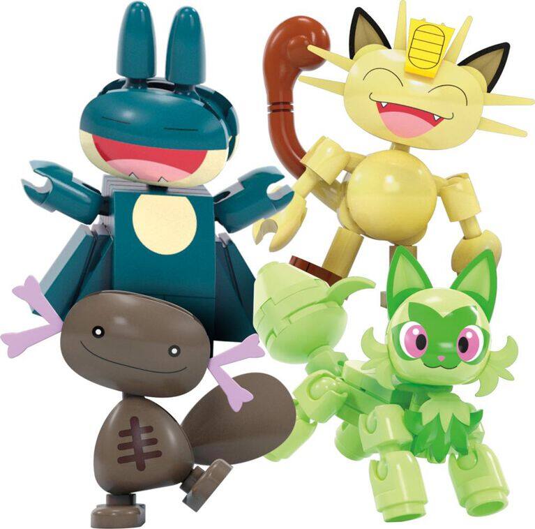 Alt View 1. MEGA - MEGA Pokémon Ferris Wheel Fun Building Toy Kit, with 4 Action Figures (393 Pieces) for Kids.