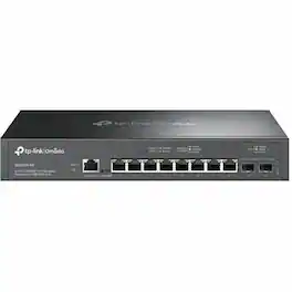 TP-Link - Omada 8-Port 2.5G L2+ Managed Switch - 8 Ports - Manageable - 2.5 Gigabit Ethernet, 10 Gigabit Ethernet - Unknown