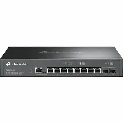 TP-Link Omada
SG3210X-M2
8-Port 2.5G/1G SFP+ Managed Switch with 2 10G SFP+ Ports
Switch with 2 10G SFP+ Ports