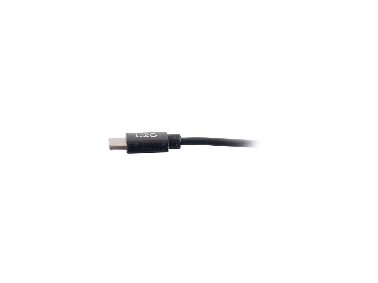 Alt View 1. Cables to Go - C2G 28825 USB-C Cable - USB-C 2.0 Male to Male Cable (3A Charging) (3 Feet, 0.91 Meters).