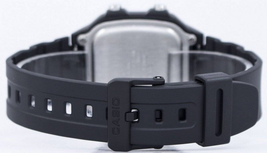 Alt View 2. Casio - Youth Illuminator World Time Alarm AE-1200WH-1AV AE1200WH-1AV Men's Watch - Black.