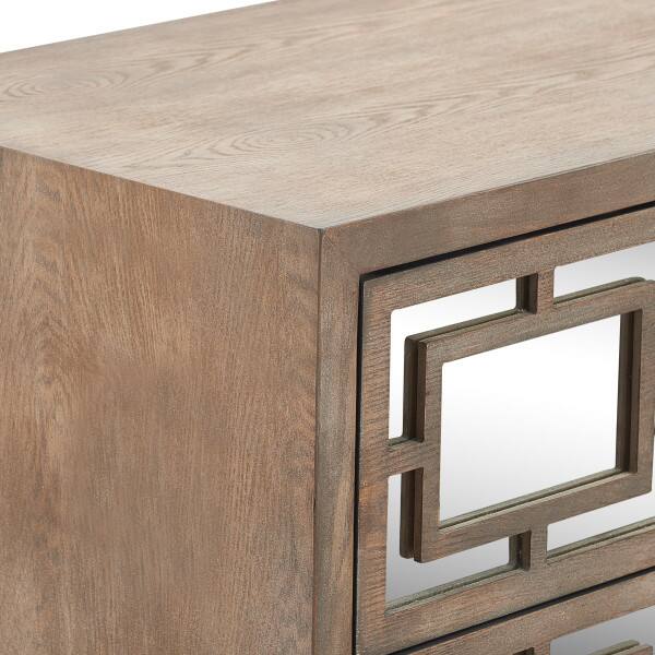 Alt View 3. Tommy Hilfiger - Tommy Hilfiger Hayworth Storage Chest, Ash Grey - Ash Gray.