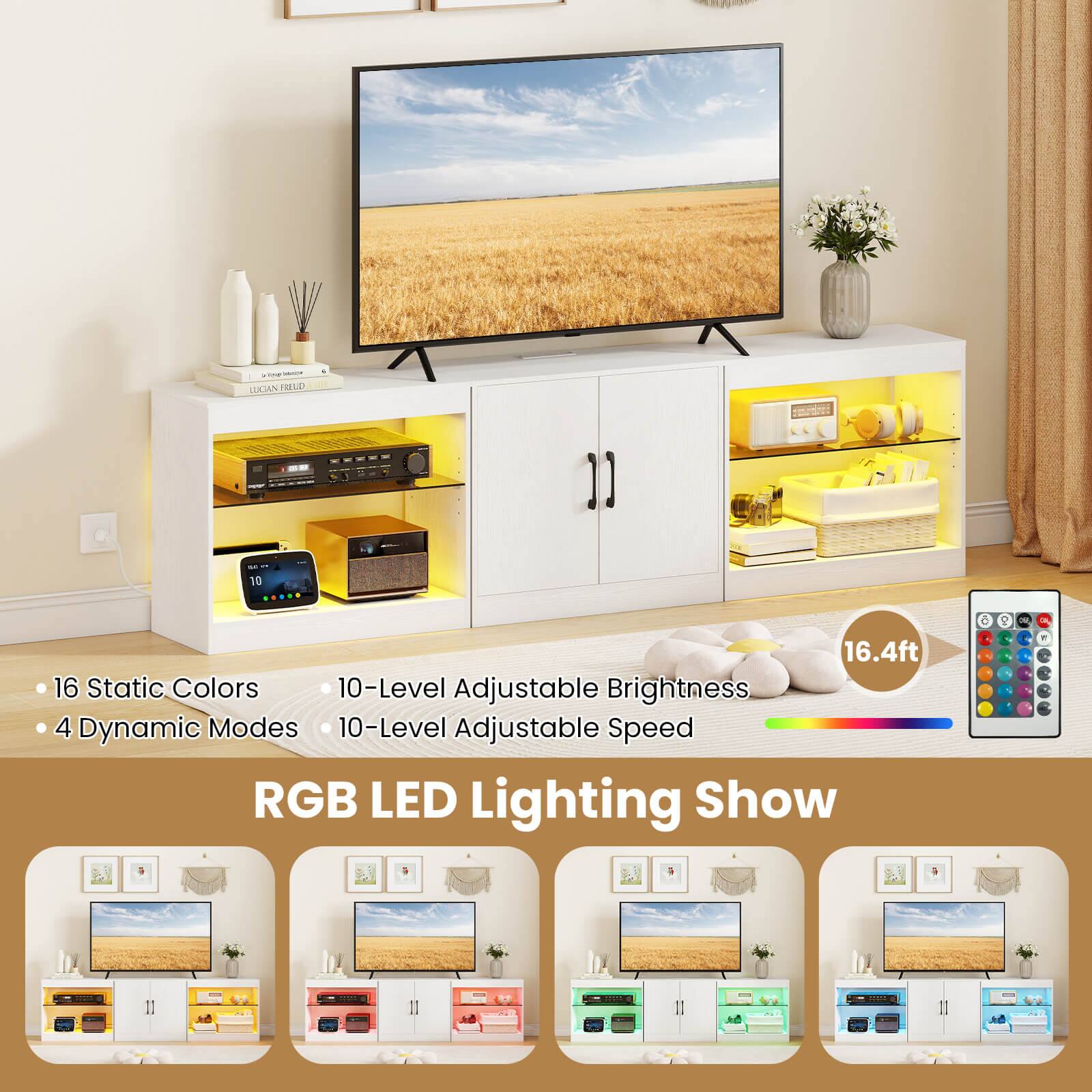 FLD A LUCIAN 10  
16.4ft  
16 Static Colors  
10-Level Adjustable Brightness  
4 Dynamic Modes  
10-Level Adjustable Speed  
RGB LED Lighting Show