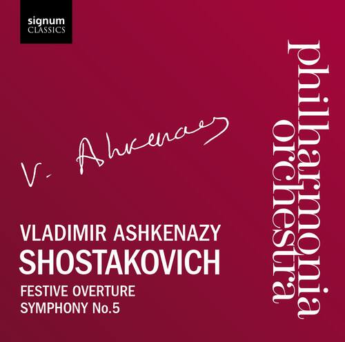 Vladimir Ashkenazy - Festive Overture Op 96 / Sym 5 in D Major Op 47   - COMPACT DISCS [CD]