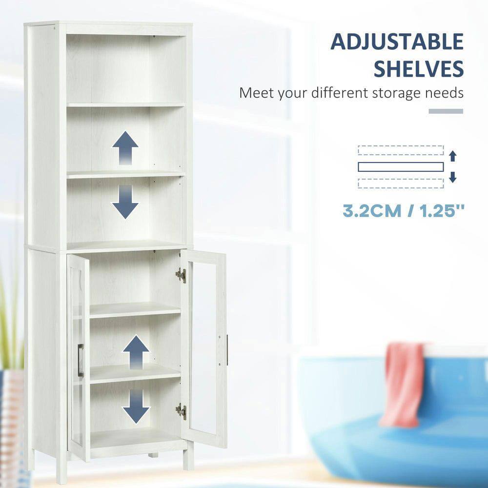 ADJUSTABLE SHELVES  
Meet your different storage needs  

3.2CM / 1.25"