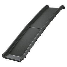 TRIXIE - Foldable Non-Slip 62" Long Plastic Pet Ramp, 200 lb Limit - Black
