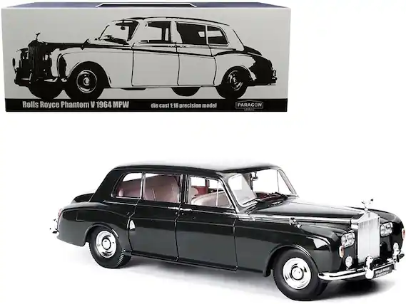 Rolls Royce Phantom V 1964 MPW
die cast 1:18 precision model
PARAGON