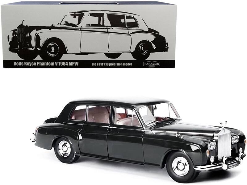 Rolls Royce Phantom V 1964 MPW  
die cast 1:18 precision model  
PARAGON