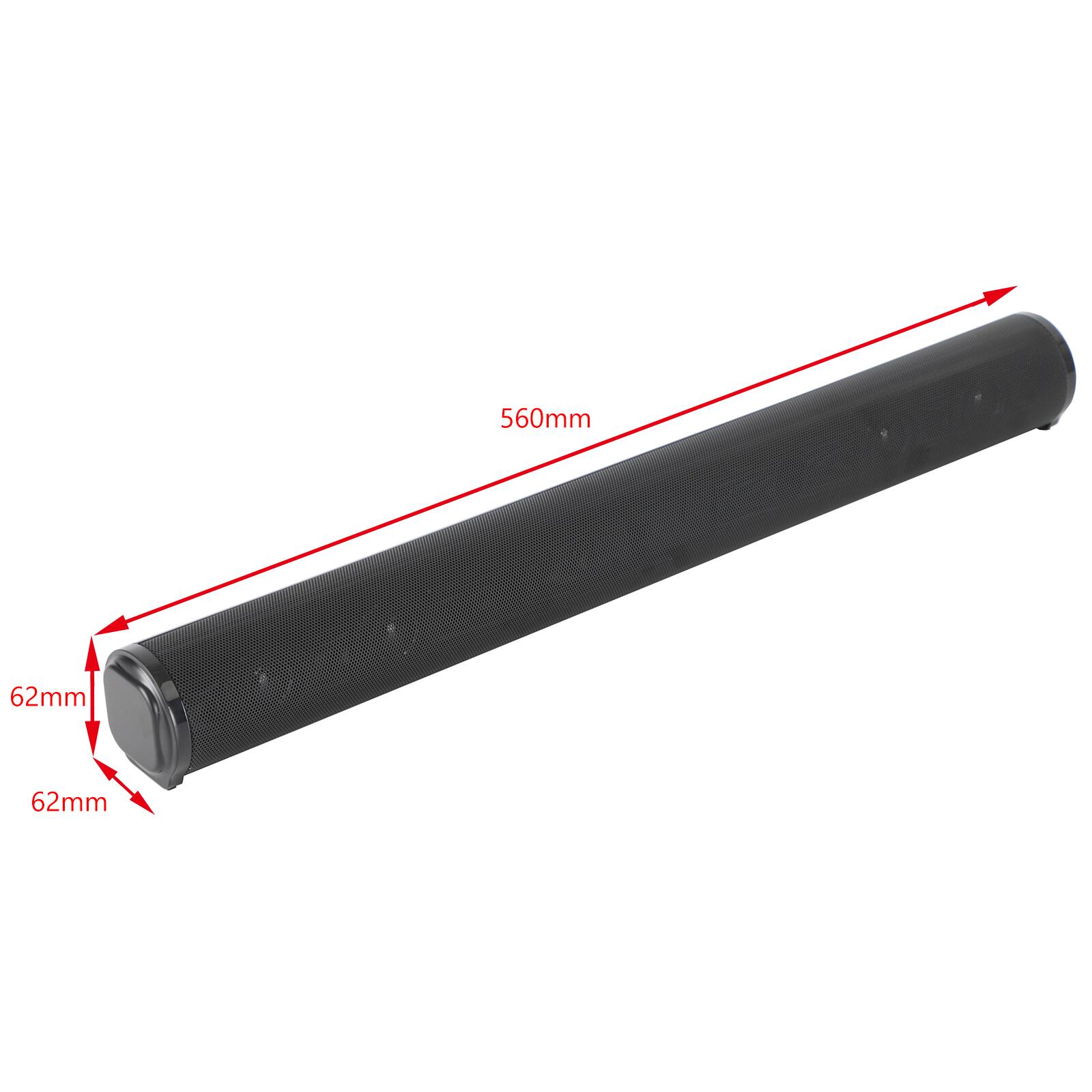 Angle. Topteng - BS-10 2.0 Channel Home Theater Soundbar with Wireless Subwoofer, 3D Surround & TWS Pairing - Black - Black.