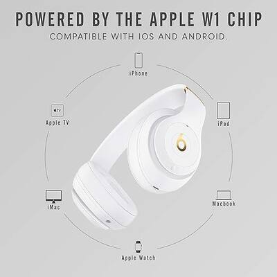 Beats Headphones Studio3 Bluetooth Wireless White MX3Y2LL/A