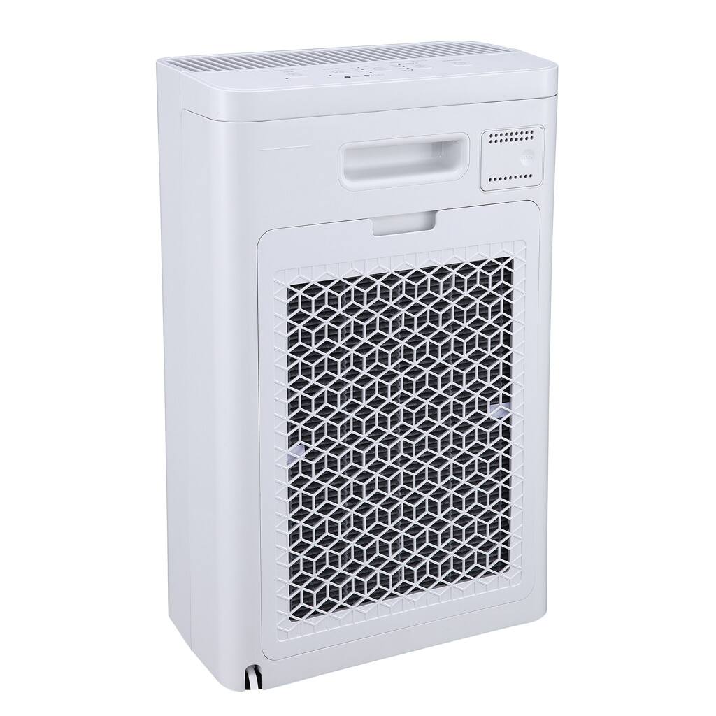 Alt View 4. Danby - Air Purifier up to 210 sq. ft. - White.