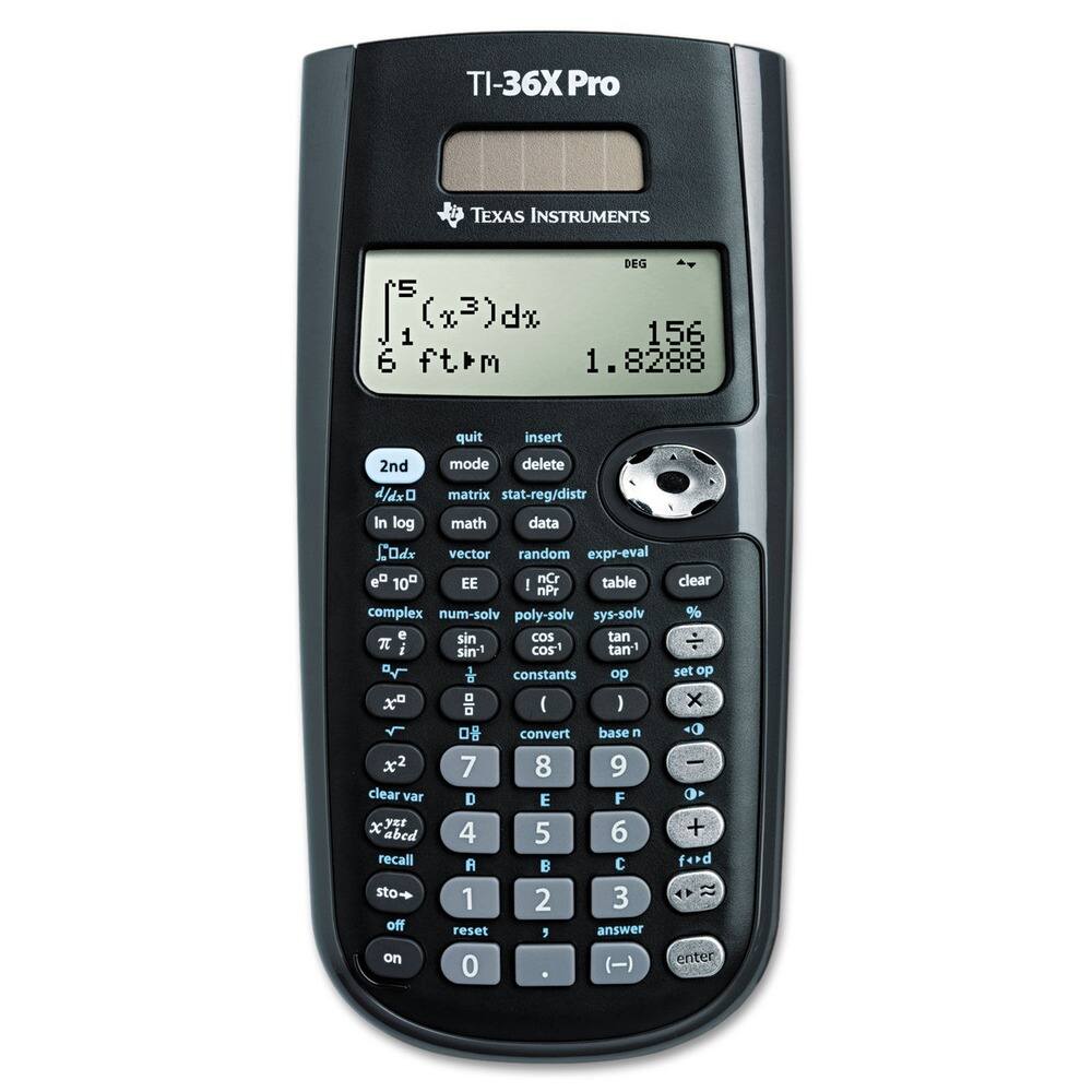 Texas Instruments - 36PRO/TBL/1L1/A TI-36X Pro 16-Digit Scientific Calculator - false
