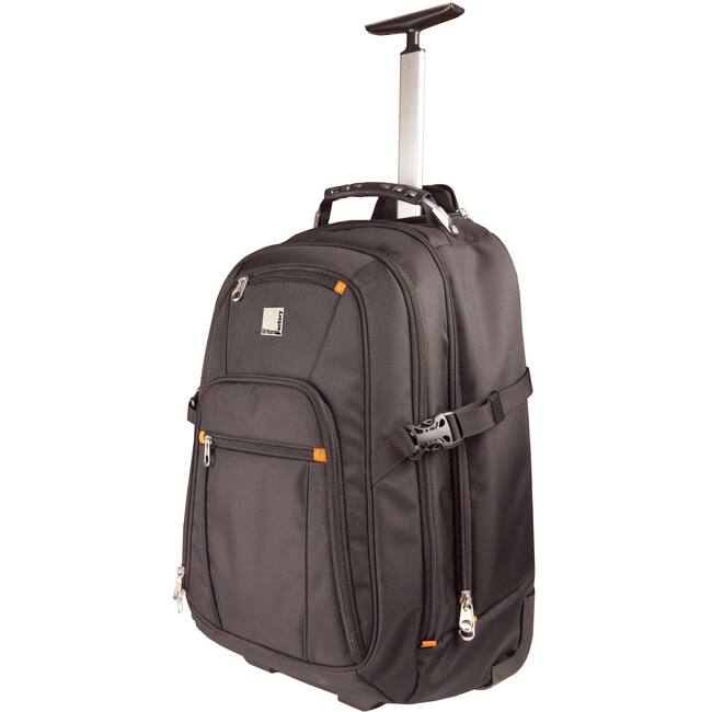 Front. Urban Factory - Urban Factory Carrying Case (Backpack) for 15.6" Notebook - Handle, Shoulder Strap - Black.
