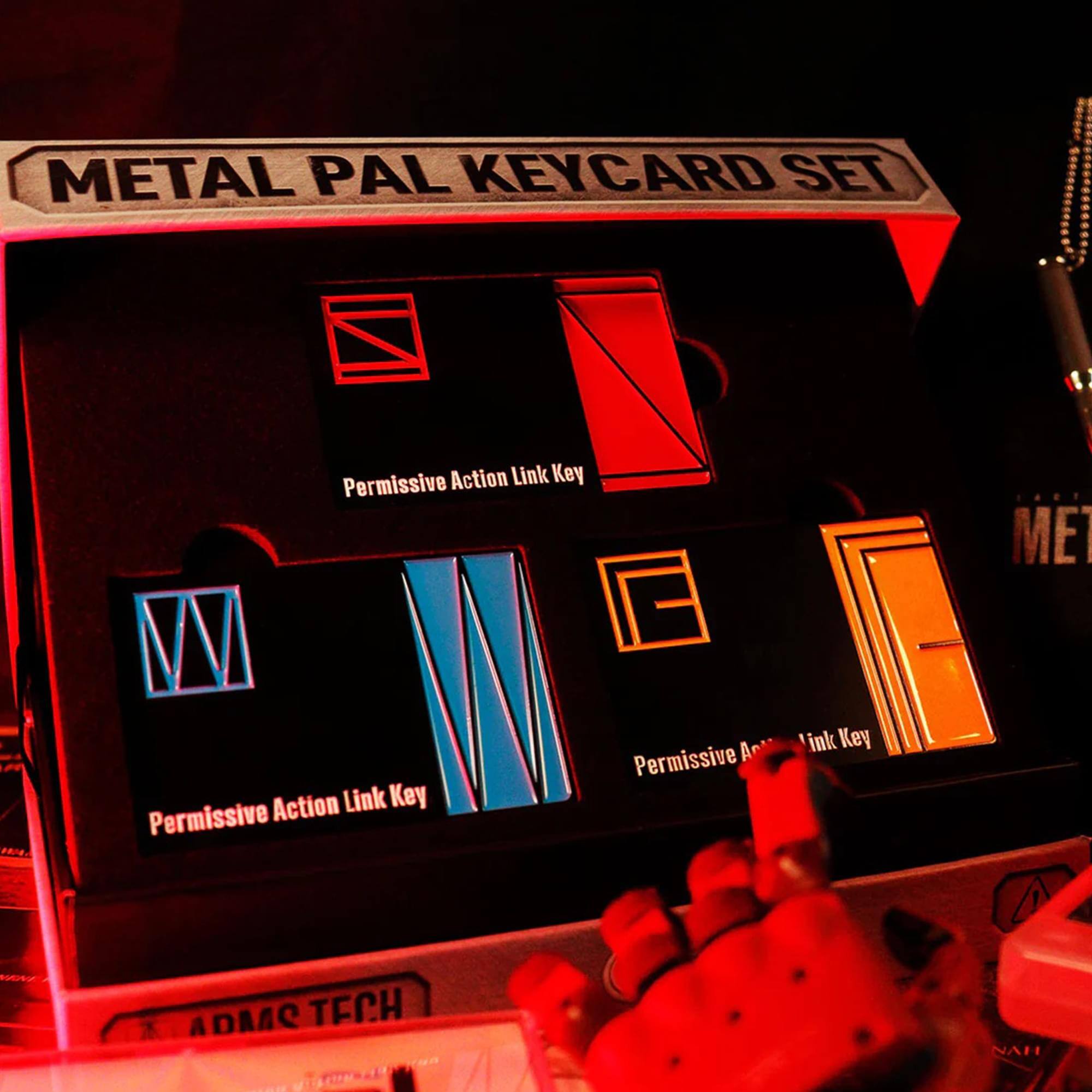 METAL PAL KEYCARD SET  
Permissive Action Link Key  
Permissive Action Link Key  
Permissive Action Link Key  

ADAAC TECH