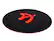 Front. Arozzi - Zona Floor Pad - Black Red.