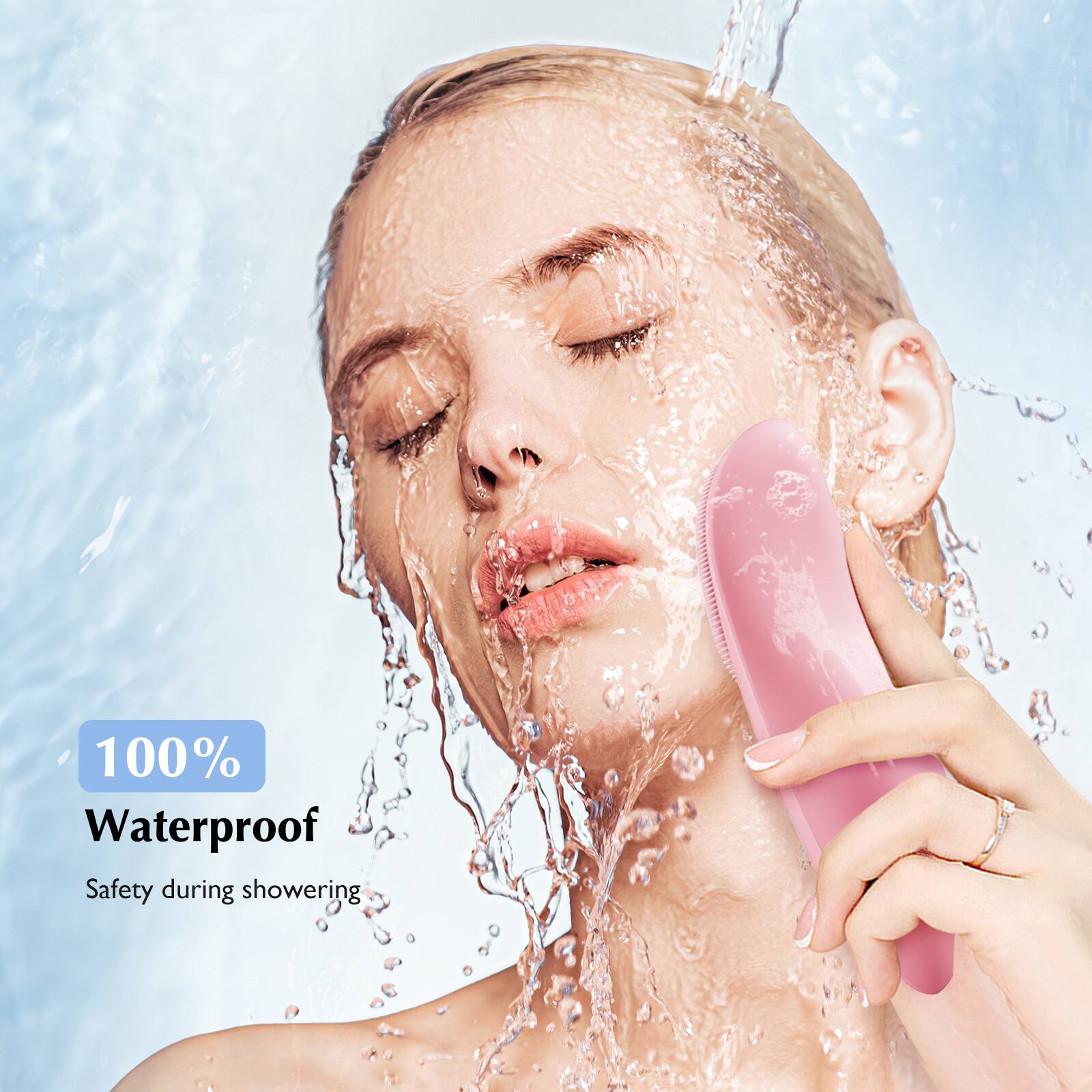 100% Waterproof  
Safety during showering