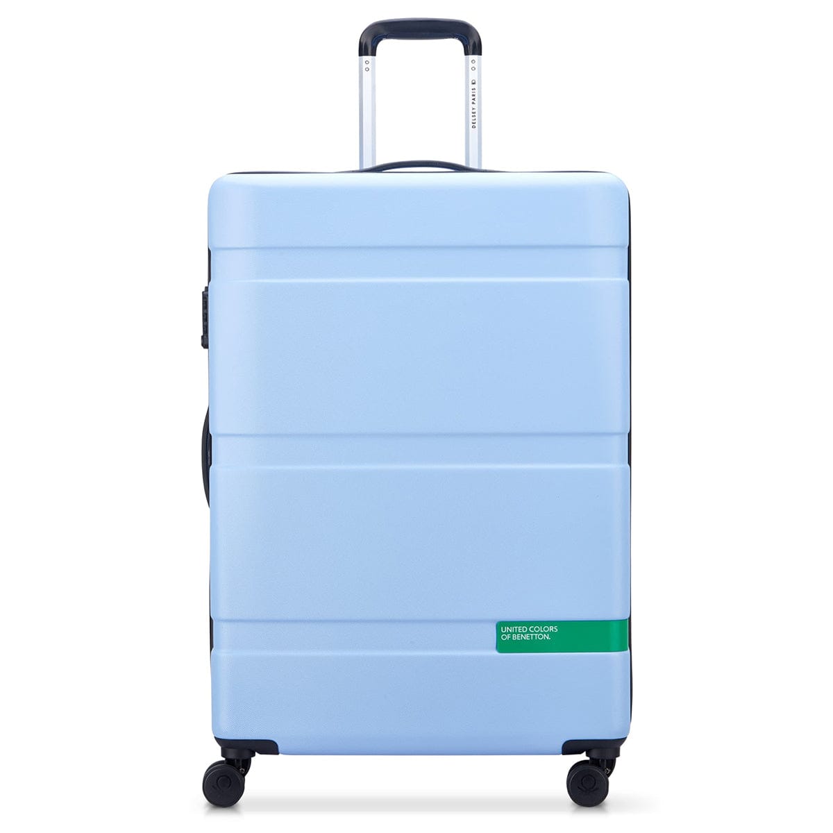Delsey - Benetton Now Hardside Large Spinner Luggage - Light Blue