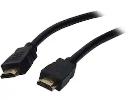 Nippon Labs - HDMI-FF-10BK HDMI 2.0 Premium Cable w/Ethernet, Male to Male, 4K2K @ 60Hz, 18Gbps, 10ft.Black HDMI Cable