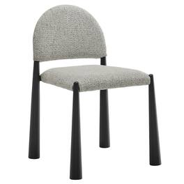 Hayley Upholstered Fabric Dining Side Chair by Modway - Brown